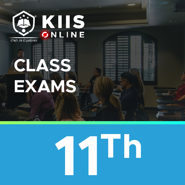 Class Exam XI