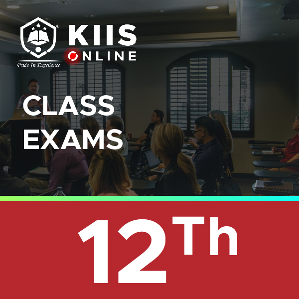 Class Exam XII